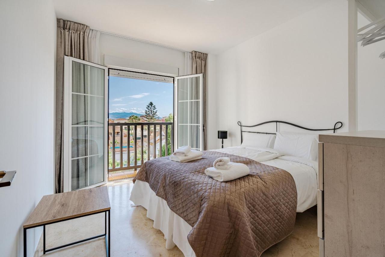 11 Modern Apt With Sea Views, Two Poolareas, Close To Parks & Beaches Manilva Apartment Ngoại thất bức ảnh